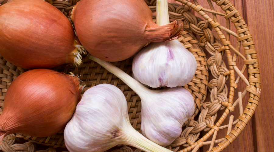 Løg og hvidløg