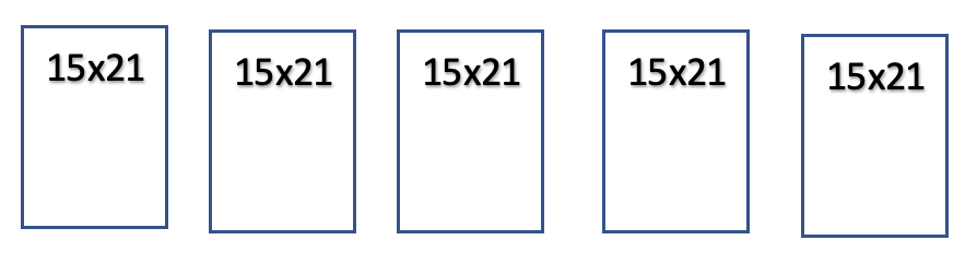 Billede væg 103 x 21 cm